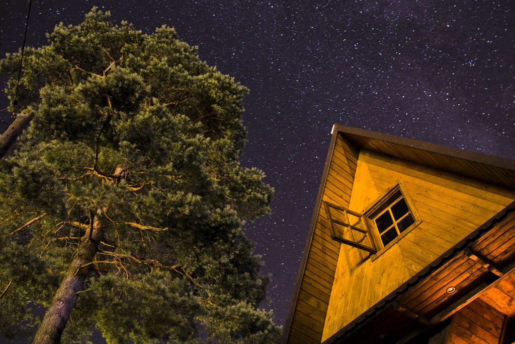 Cottage landscape lighting tips starry night ski 