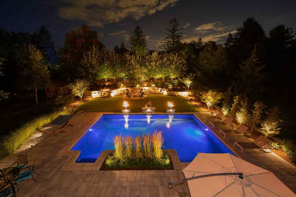Residential Pool Landscape Lighting